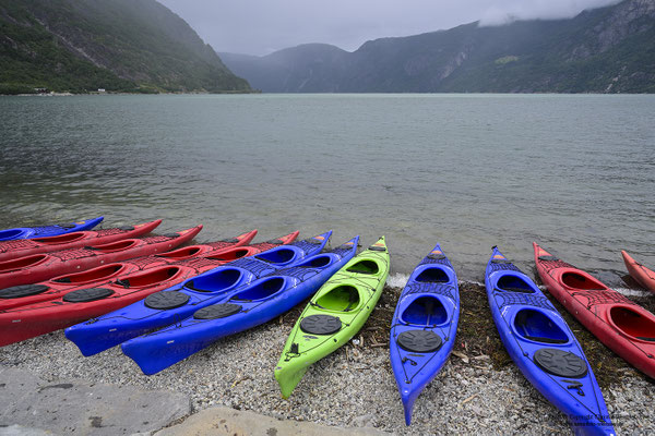 Kanuverleih in Eidfjord