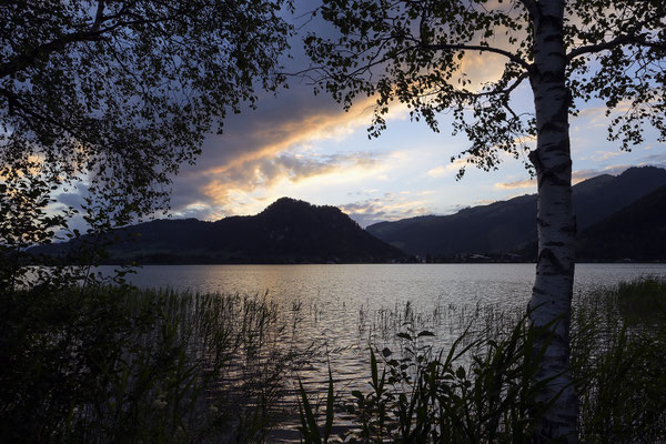 Sonnenuntergang am Walchsee