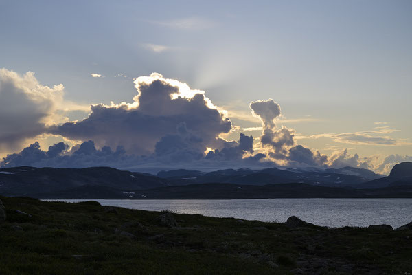 Abendstimmung am Storekraekkja, Hardangervidda
