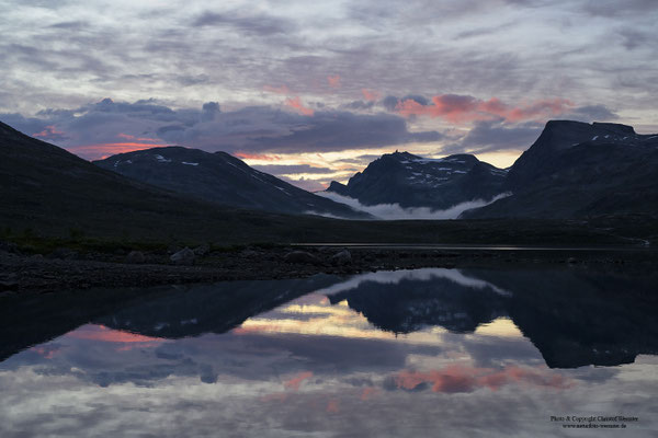 Abendstimmung am Nedre Mardalsvatnet 