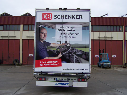 Werbung, LKW Beschriftung Transporter und Firmenbeschriftung, Teilbeklebung und Vollverklebung - Blickwerbung aus Crailsheim