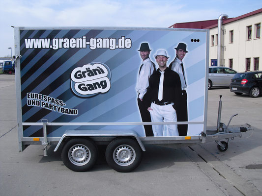 Trailer Werbung, LKW Beschriftung Transporter und Firmenbeschriftung, Vollverklebung - Blickwerbung aus Crailsheim