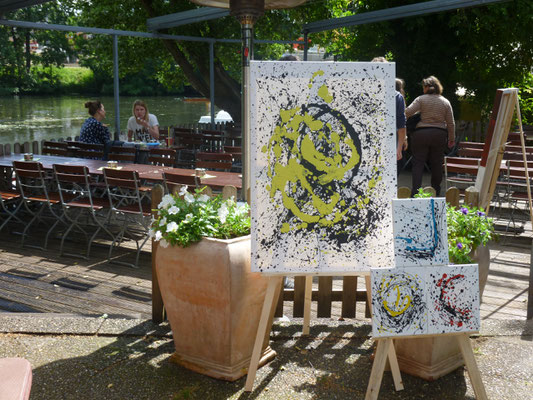 Schröders Biergarten in Lüneburg 17.07.2016