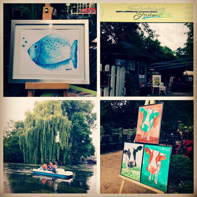 Schröders Biergarten in Lüneburg 17.07.2016