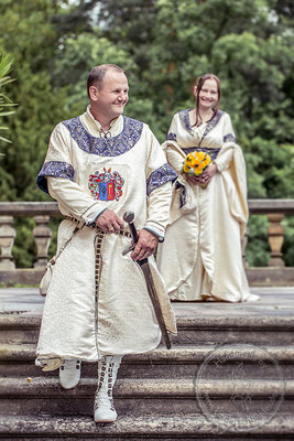 historische Mittelalterhochzeit