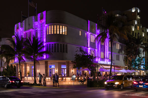 South Beach Art Deco District Miami Nights (Florida) USA