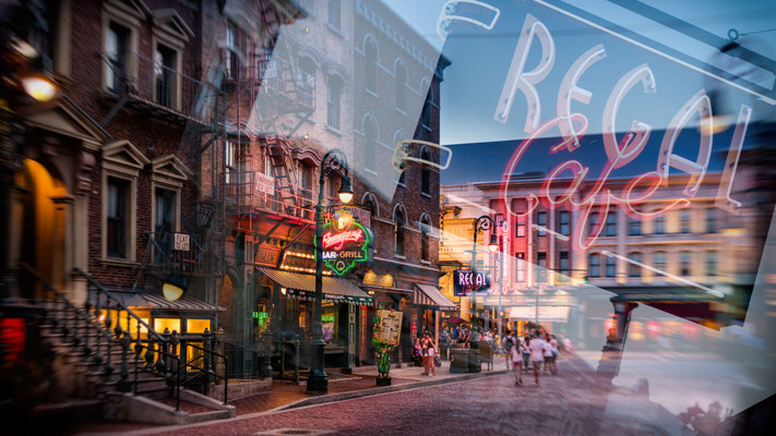 old town NYC - Universal Studios - double effect