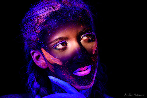 UV Colours - Special MakeUp shooting