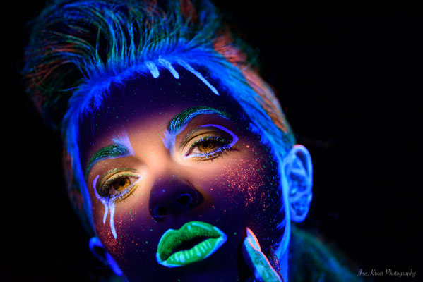 UV Colours - Special MakeUp shooting