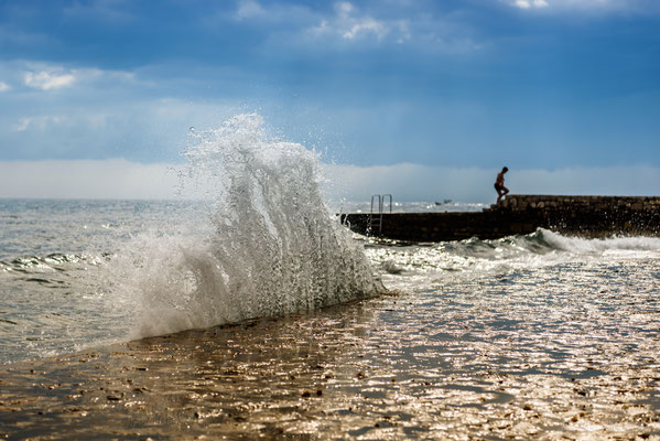 Splash in Croatia (Novigrad) Istria