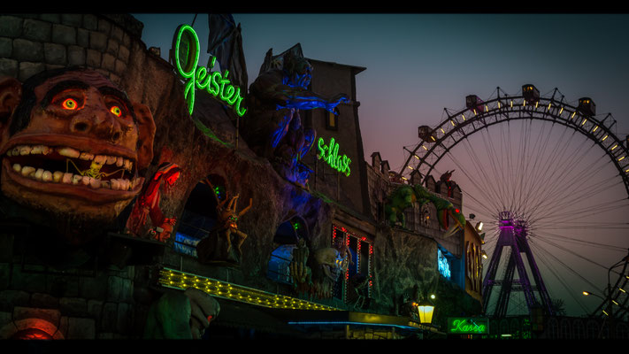 Prater Vienna (Austria) - special colours Cinema look 