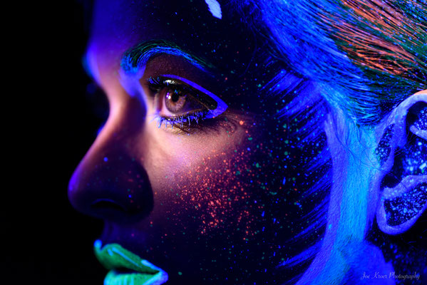 UV Colours - Special MakeUp shooting