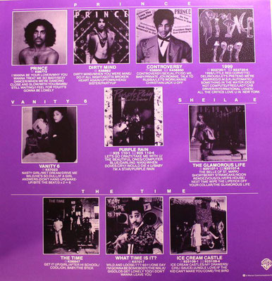 Prince - Prurple Rain / Reklame (GER 1984, WB Records / 925 110-1)