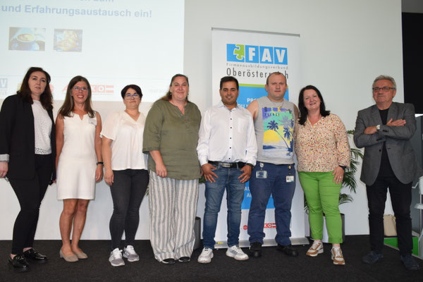 Gruppenfoto von teilnehmenden Gästen