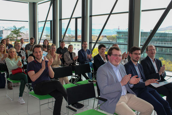 Applaus aus dem Publikum bei der „Du kannst was“-Veranstaltung