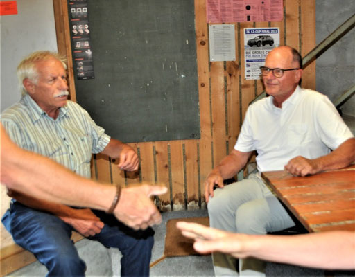 Es entstehen angeregte Diskussionen