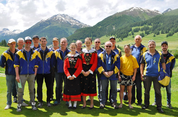 Gruppenfoto in Zuoz