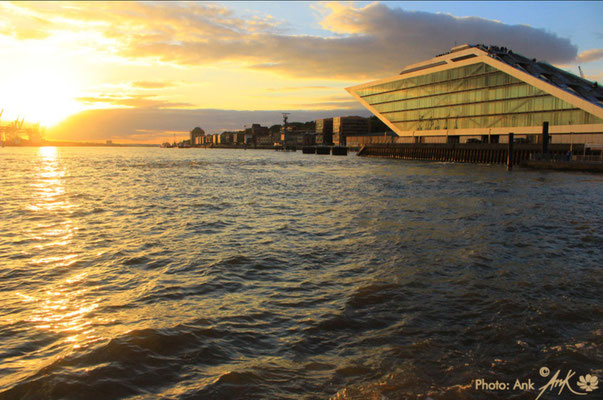 Ausstellung am Schiffsanleger "Dockland", direkt neben dem Gebäude "Altona Cruise Center"_ Foto: (c)Ank 10/2018