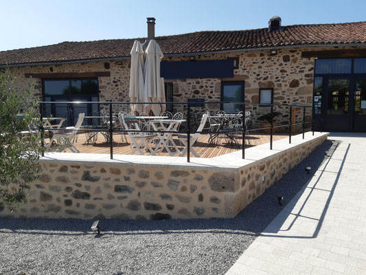 garde corps sur terrasse