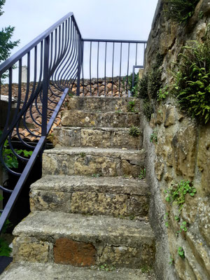 rampe d'escalier