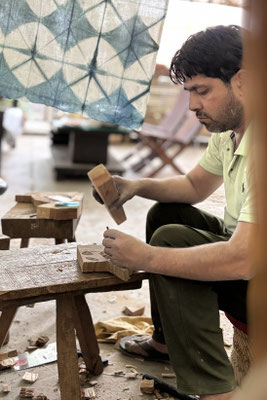 Blockprint Holzstempel schnitzen in Delhi, Tageskurse und Wochenkurse