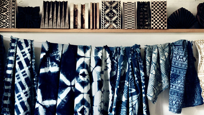 Indigo und Blockprint Druckkurs Juni 2026 Kreative Auszeit Wädenswil