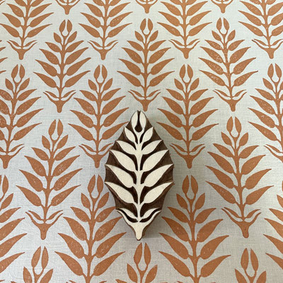 Indische Holzstempel für Druck auf Textilien und Papier