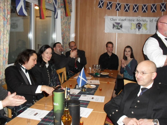 Burns Dinner 2012