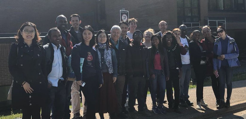 Participants during a visit to the Bedford Institute of Oceanography. Photo credit: M. Queeley