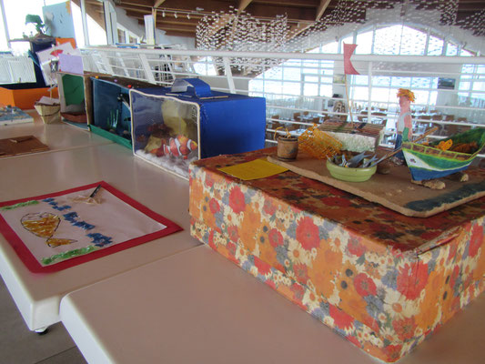 IOI MALTA: Some of the marine-themed student projects on show 