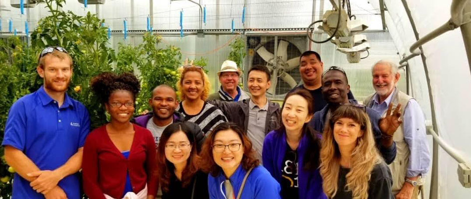 Participants during a visit to the Acadian Sea Plant. Photo credit: IOI Canada