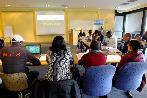 Participants during lectures