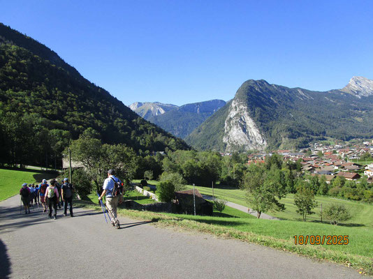 Sur le chemin du retour