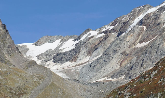 Le glacier de l'Invernet