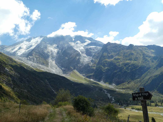 Glacier et dôme de Miage Aout 2022