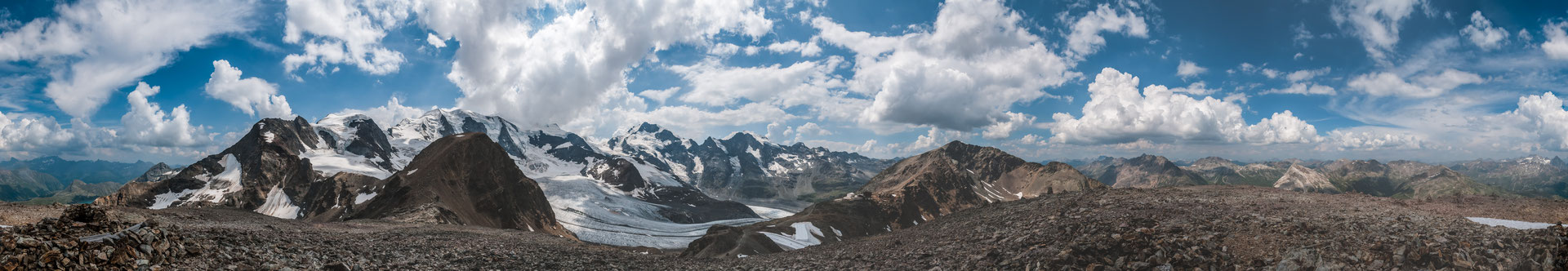 Morteratschgletscher / Berninagruppe Engadin Schweiz