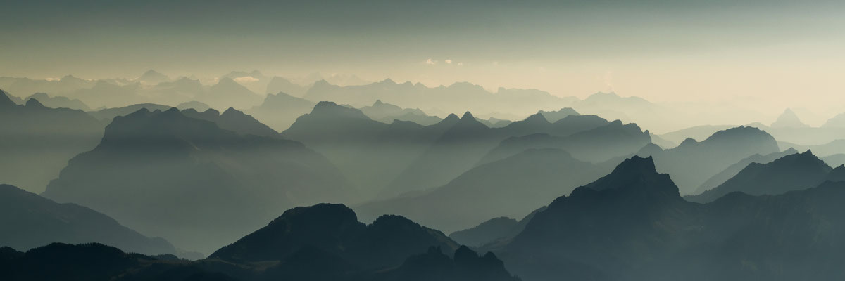 Blick vom Alpstein, Schweiz