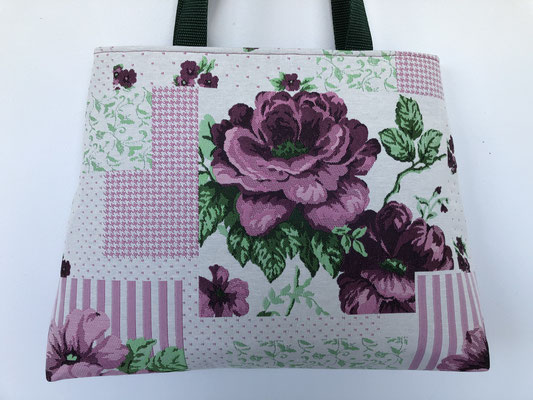 Tasche Blume lila