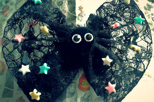 Kawaii Soot Sprite Large Lolita Bow