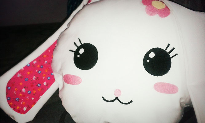 Kawaii Bunny Cushion