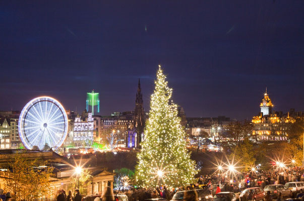 Best Christmas Markets in Europe - Edinburgh Christmas Market - Copyright  JoannaTkaczuk