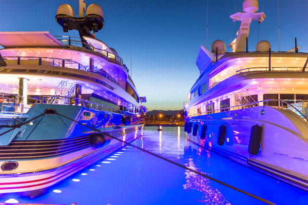 The marina of Antibes, French Riviera by Giancarlo Liguori