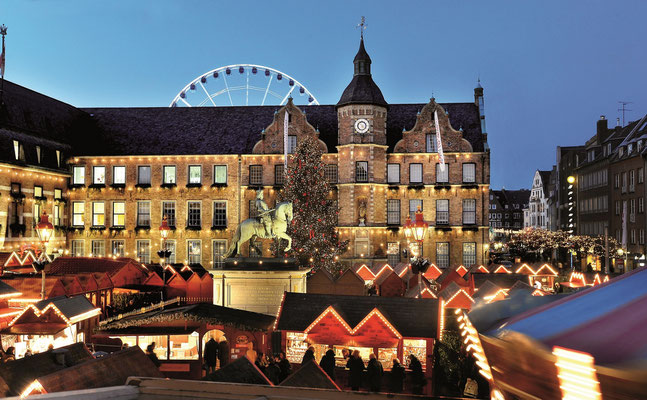 Best Christmas Markets in Europe Düsseldorf © Düsseldorf Tourismus GmbH - A. Jung