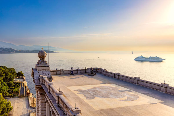 Monaco European Best Destinations - Oceanographic Museum Rooftop ©BVergely 
