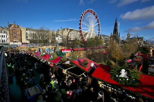  Edinburgh Christmas market - Copyright Eoin Carey