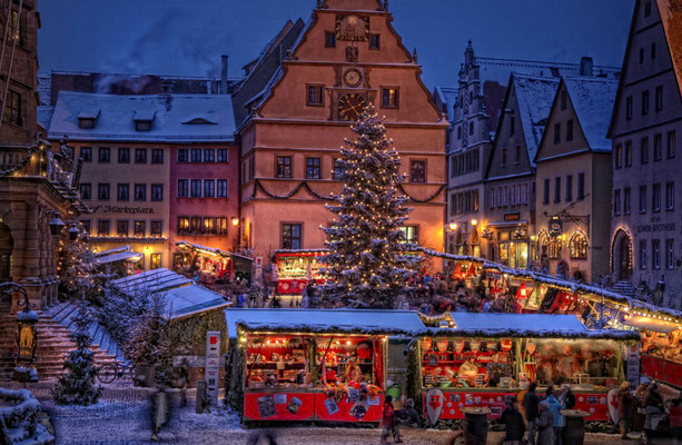 Rothenburg Christmas market - Copyright Rothenburg Tourismus Service