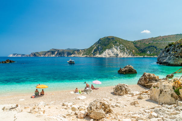 Eleni beach in Kefalonia, Greece - Copyright Lucian BOLCA