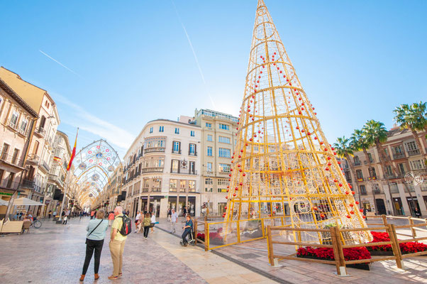 Malaga Christmas lights - Copyright Matthieu Cadiou / European Best Destinations