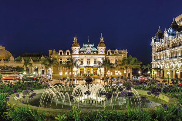 Monaco European Best Destinations  - Monte-Carlo Casino by Night ©BVergely