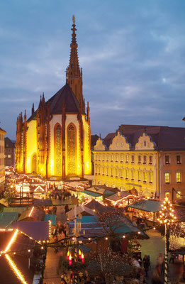 Wurzburg Christmas Market copyright Würzburg Tourismus 